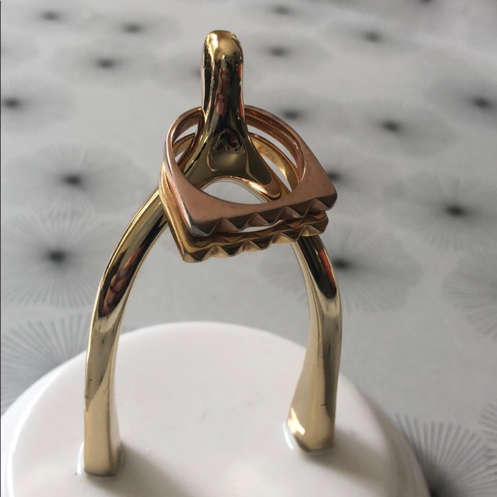 Tomtom Jewelry | 18k plated yellow or rose gold